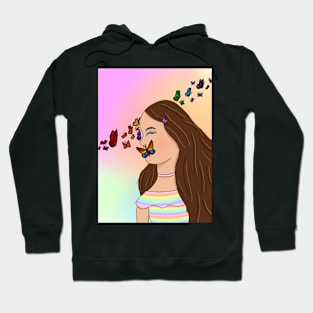 Butterfly Girl Hoodie